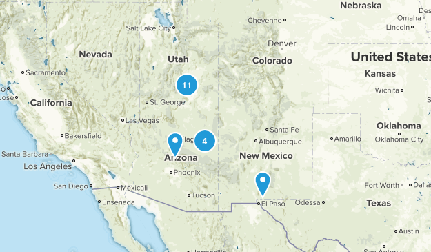 white sands trip Map
