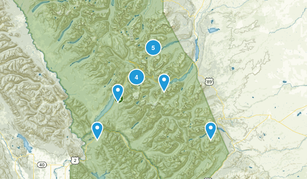 Glacier Map