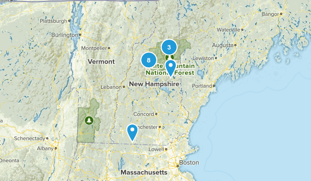 New Hampshire Map