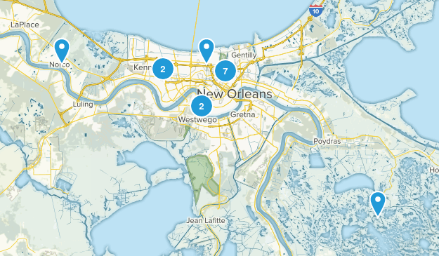 East Bank Map