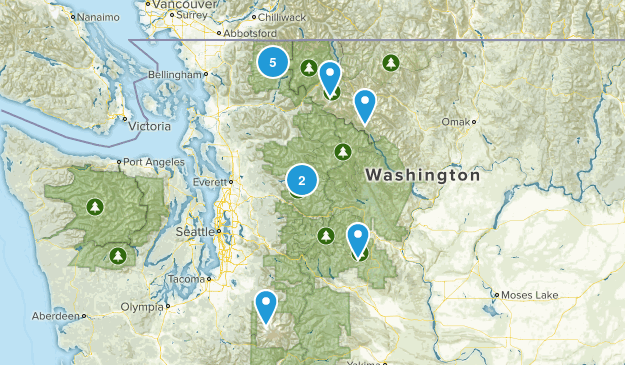 North Cascades Map