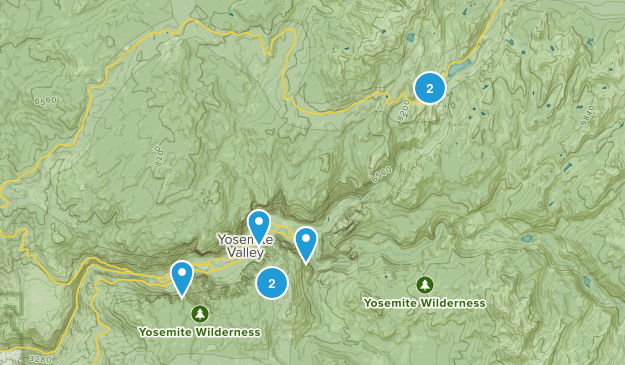 yosemite Map