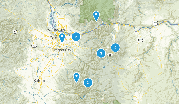 Oregon Map
