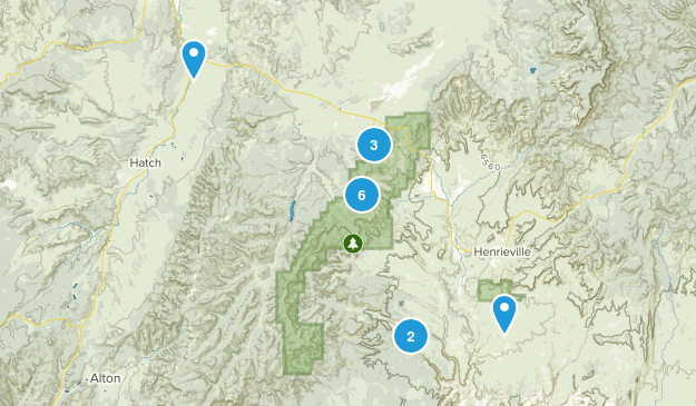 Bryce Canyon Map