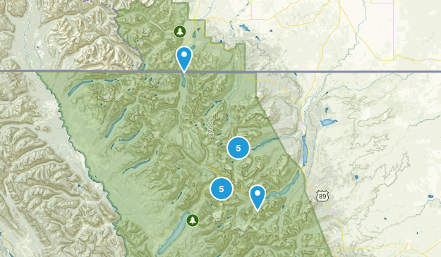 Glacier Map