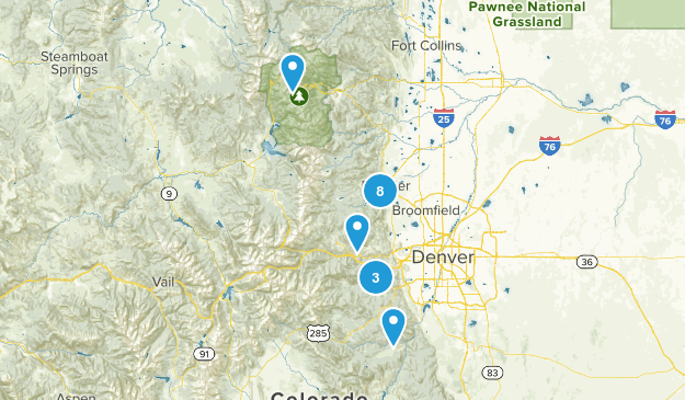 Trails and Viewpoints Map