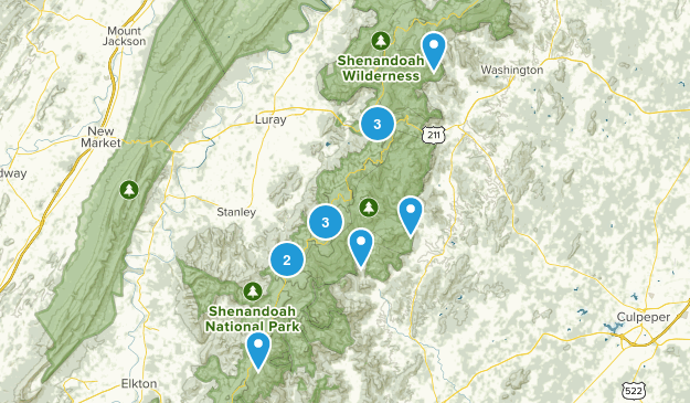 shenandoah Map