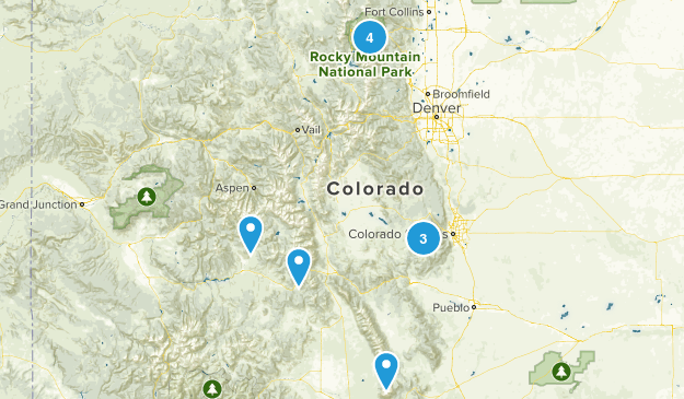 Colorado Family Trip Map