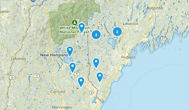 mountains to climb Map