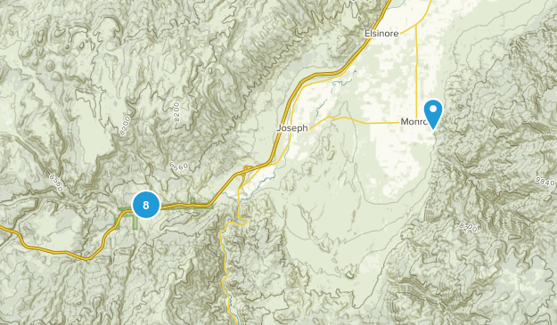 Fremont Indian State Park Map