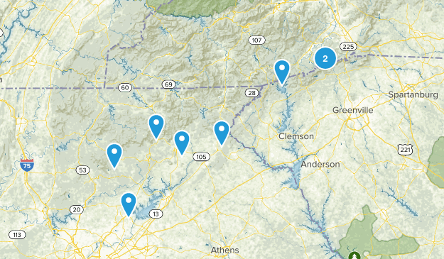 Best GA Hiking Map