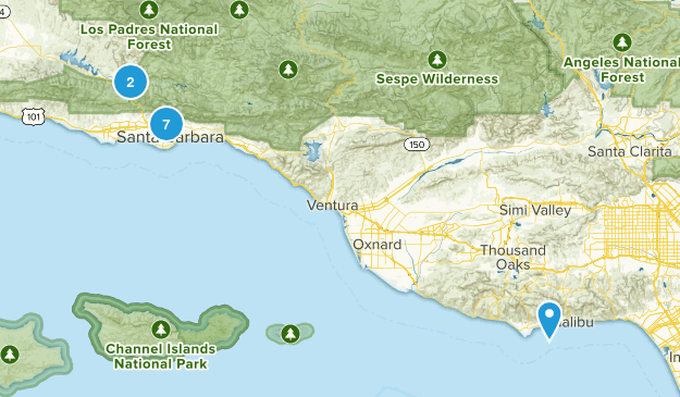 Santa Barbara Map