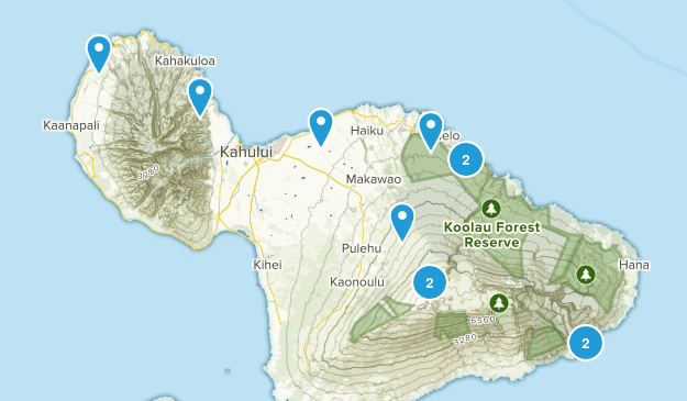 Maui Map