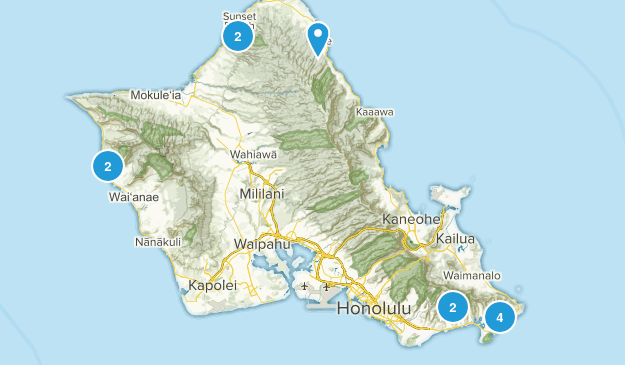 Oahu Map