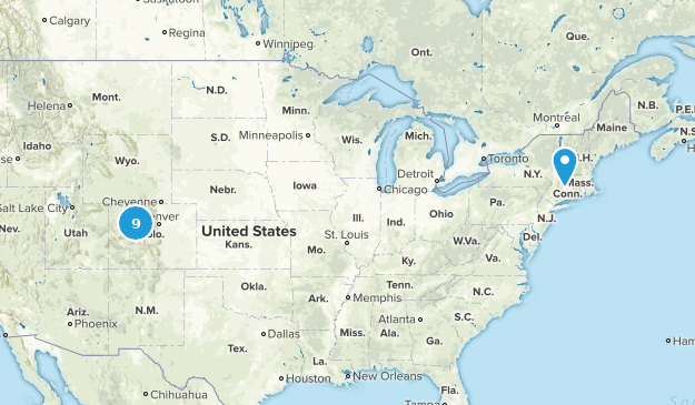 Want to Hike Map