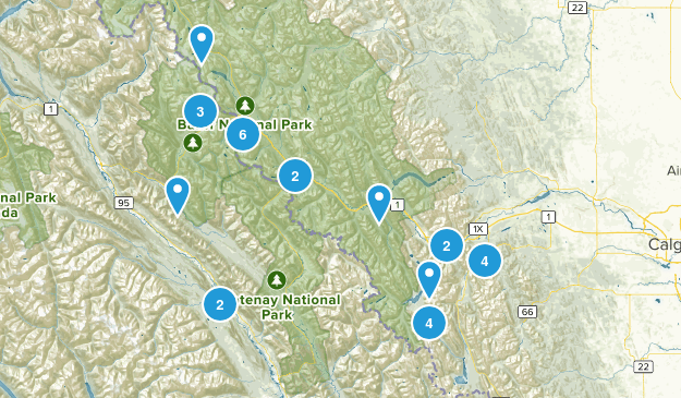 Banff Map