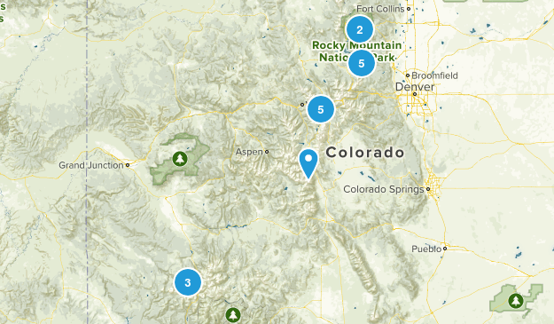Lake Hikes Map