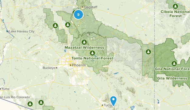 Sedona Trails Map
