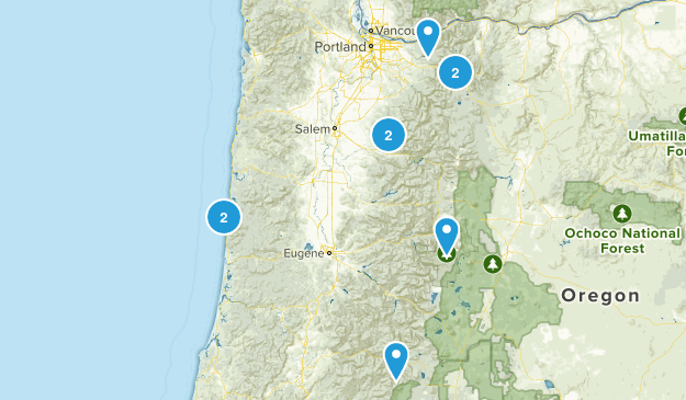 Senior Trip: Oregon Map