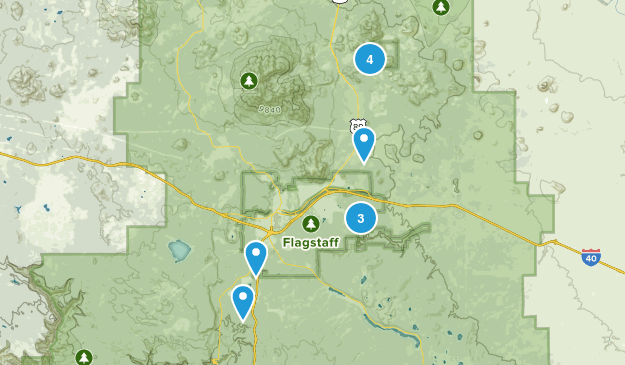 flagstaff area Map