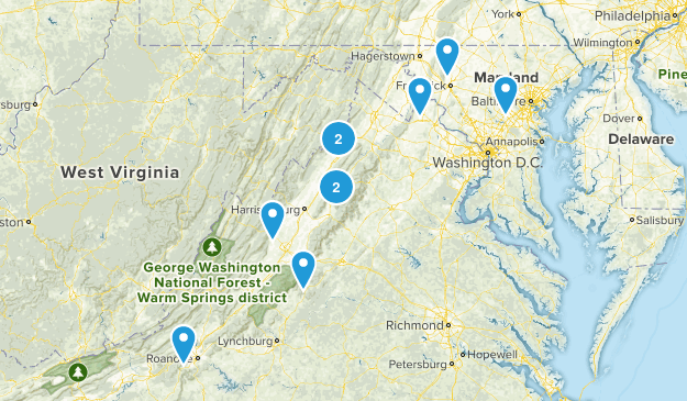 To Do Virginia Map