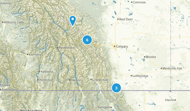 Banff Map