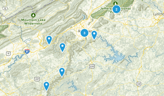 Roanoke Map
