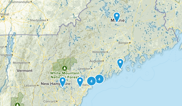 MAINE JULY 10 Map