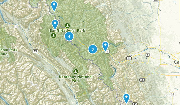 Banff Map