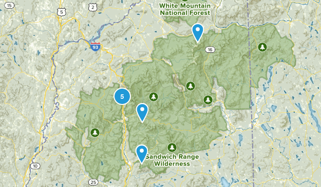 Trails to do Map