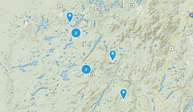 lake harris Map