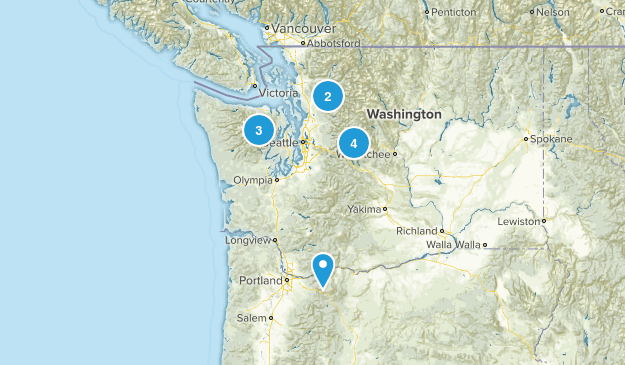 Washington trip Map