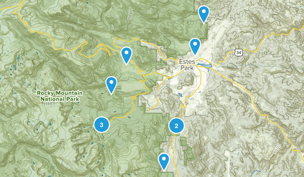 RMNP Map