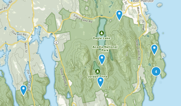 Acadia Map