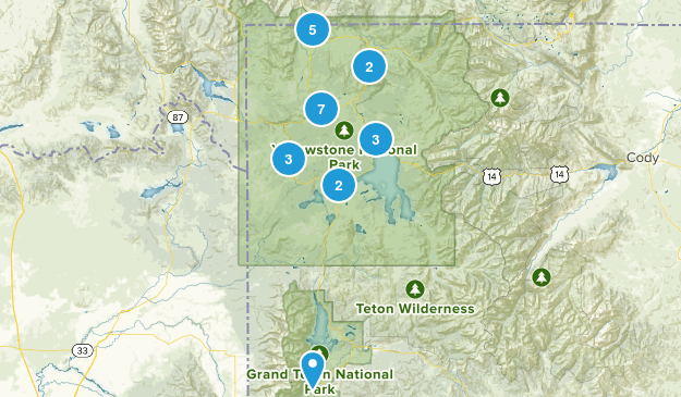 Yellowstone Map