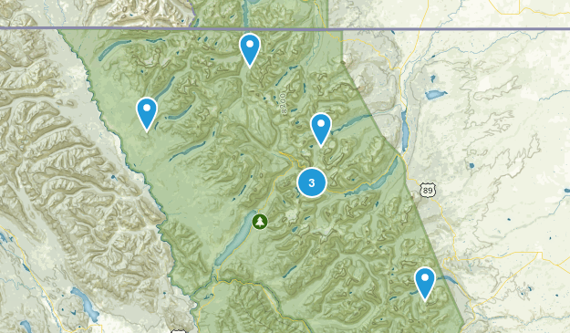 Glacier 2018 Map