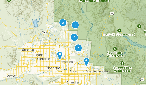 Phx w dog Map