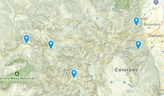 Glenwood Springs Day Map