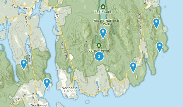Acadia Map