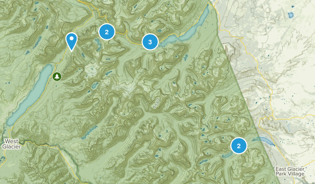 Glacier Map