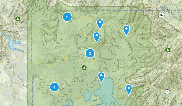 Yellowstone Map