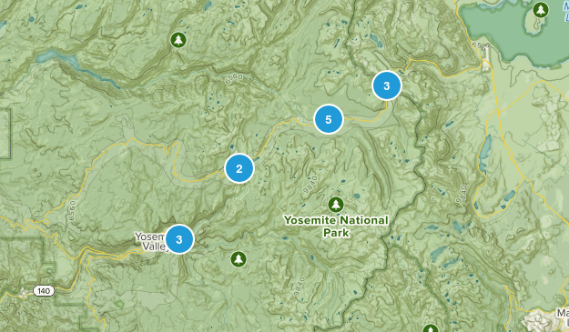 Yosemite Map