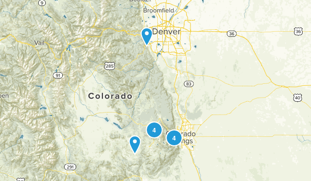 Colorado Springs Map