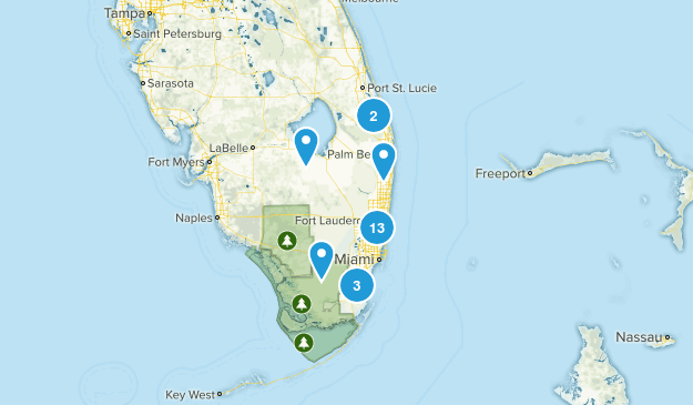 South Florida Trails Map