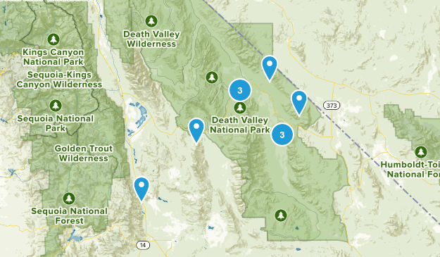 Death Valley Map