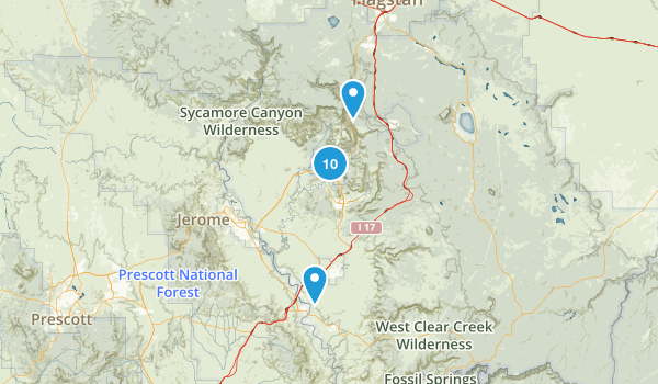 Sedona, Arizona Map