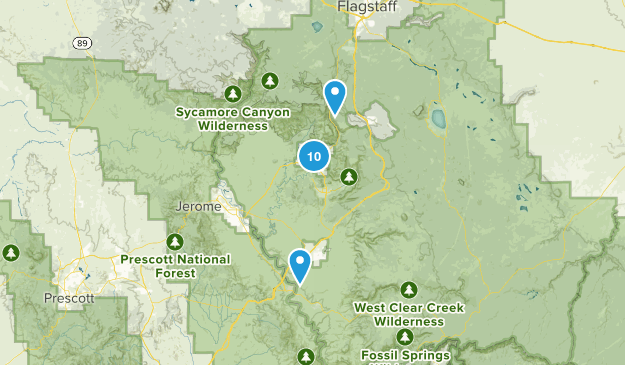Sedona, Arizona Map