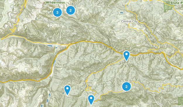 Idaho Springs Map
