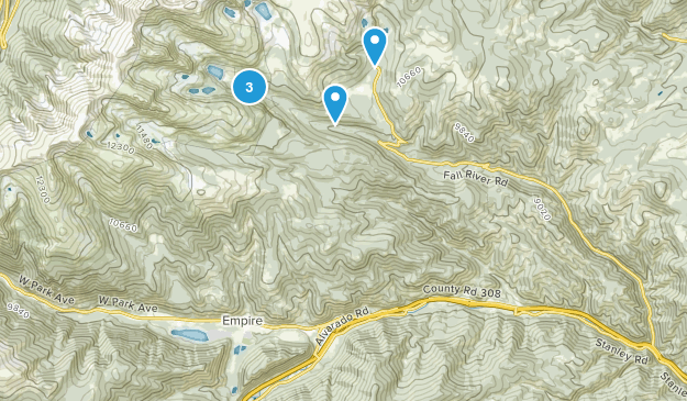 Idaho Springs Map