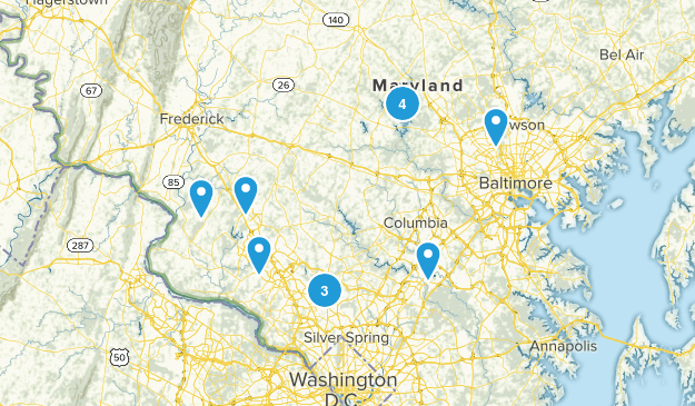 Half Day Trips Map